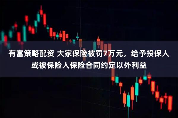 有富策略配资 大家保险被罚7万元，给予投保人或被保险人保险合同约定以外利益